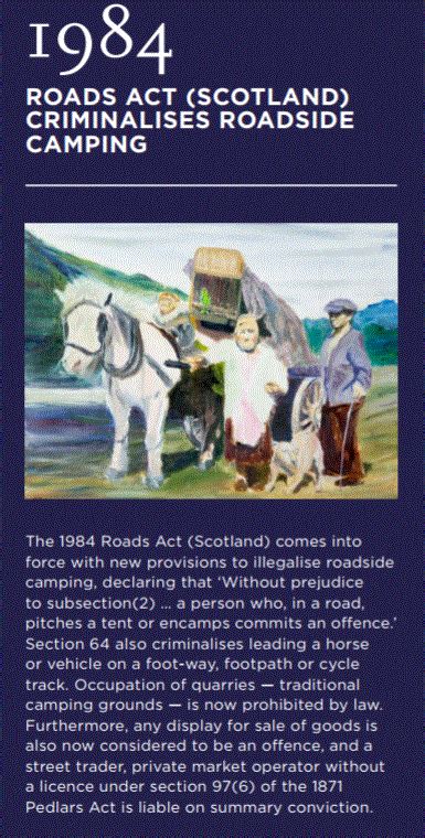 Gypsy Traveller history in Scotland - information for practice