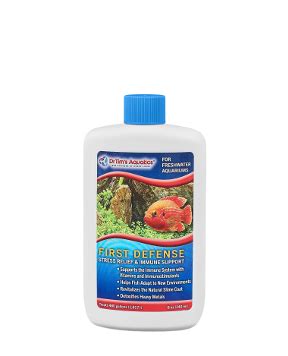 Dr. Tim’s – First Defense Fish Stress Relief for Freshwater Aquaria – Gulfstream Tropical Aquarium