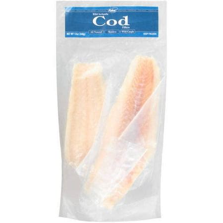 Fishin Wild Icelandic Cod Fillets, 12 oz - Walmart.com