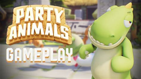 Gameplay Party Animals + Download - YouTube