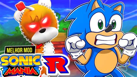 SONIC MANIA virou JOGO de CORRIDA 😯| Sonic R Mania - YouTube