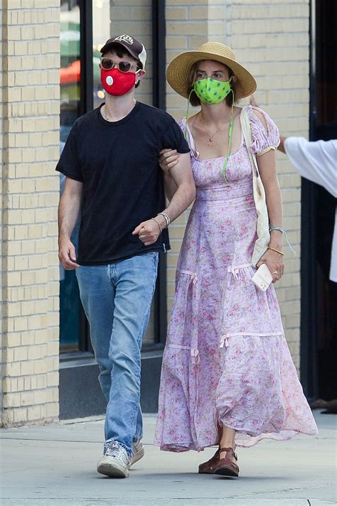 MAYA HAWKE and Tom Sturridge Wearing Masks Out in New York 08/02/2020 ...