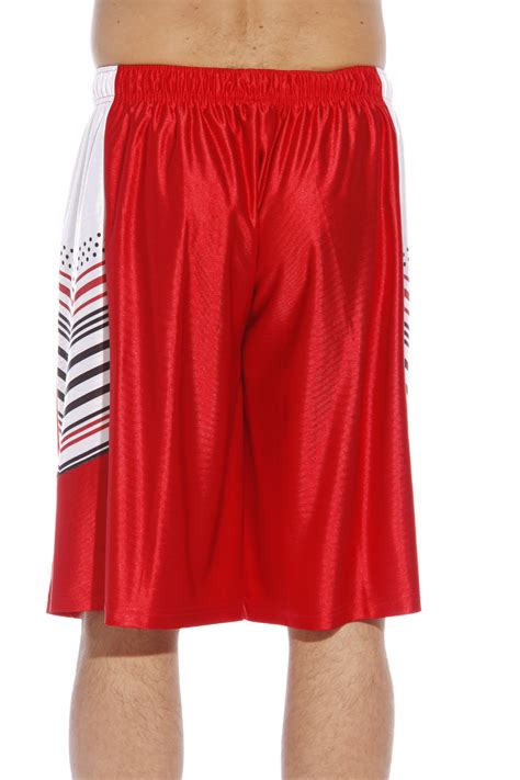 At The Buzzer Athletic Basketball Shorts for Men Sports & Fitness ...