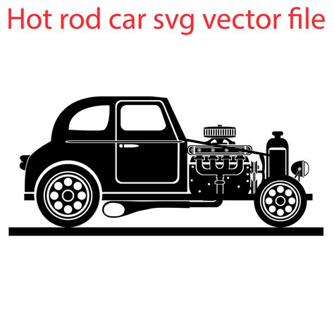 ArtStation - Hot rod car vector-2 | Artworks