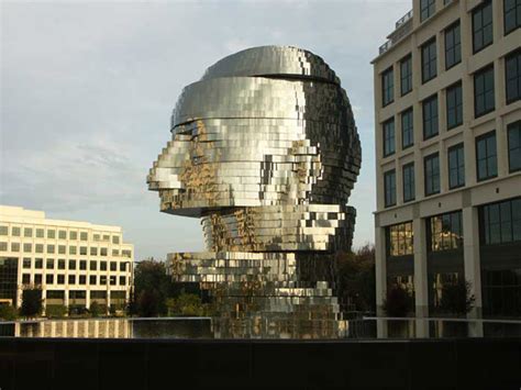 Metalmorphosis Moving Water Sculpture by David Černý. – if it's hip, it's here