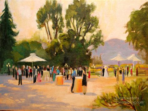 Wedding Paintings - live event painter, live event paintings in Los Angeles, California