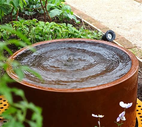 Corten Steel Water Feature | Etsy