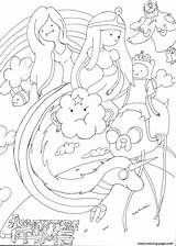 Adventure Time Coloring Pages Printable PDF  Coloringfoldercom sketch template