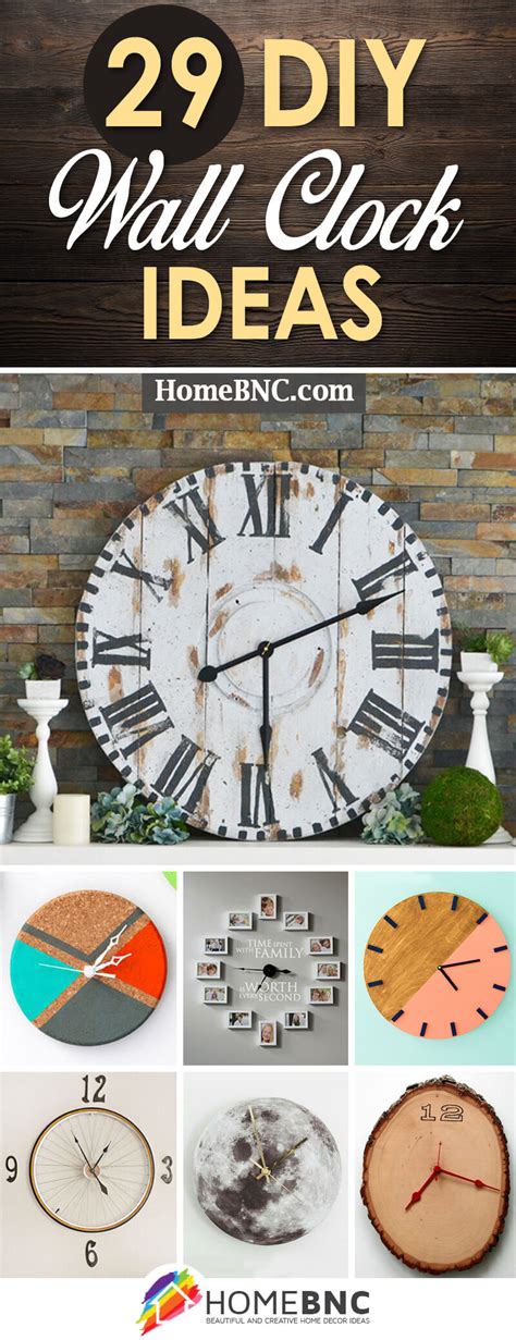 29 Best DIY Wall Clock Ideas and Designs for 2023