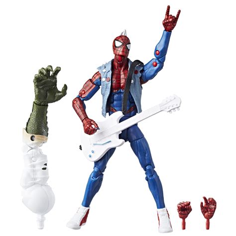 Buy Marvel Spider-Man Legends Series 6-Inch Spider-Punk Action Figure, Ages 4 And Up Online at ...