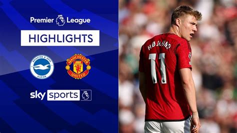 Brighton 0-2 Manchester United | Premier League highlights | Football News | Sky Sports