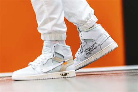 OFF-WHITE x Air Jordan 1 White • KicksOnFire.com