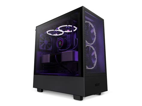 NZXT H5 Flow - All Black CC-H51FB-01 Black Computer Cases - Newegg.ca