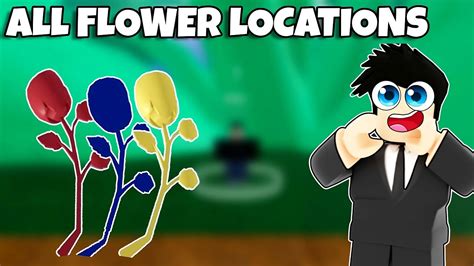 All Flower Locations in Blox Fruits! - YouTube