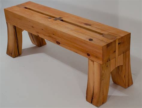 Stonehouse Woodworking » Blog Archive » Pine Timber Bench | Timber furniture, Pine timber ...