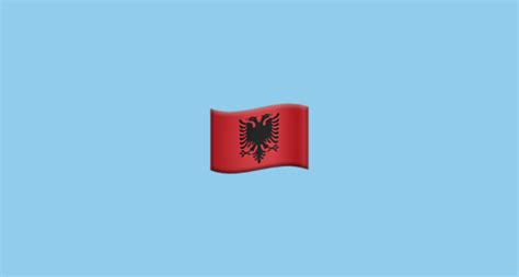 🇦🇱 Flag: Albania Emoji on Apple iOS 10.3