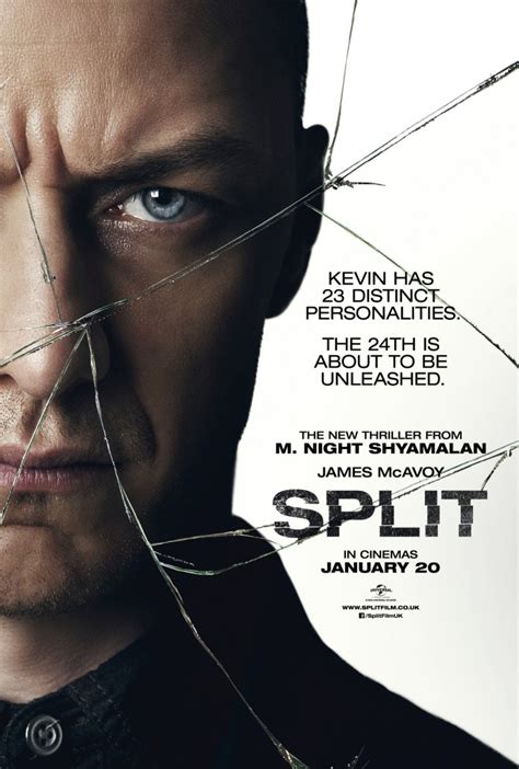 James McAvoy cracks up in the latest poster for M. Night Shyamalan's Split - HeyUGuys