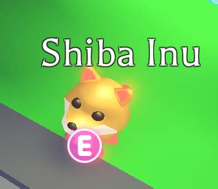 Pet | Adopt Me Mega Neon Shiba Inu - Game Items - Gameflip