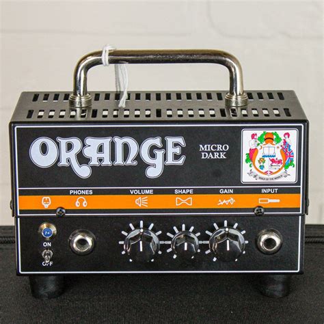 Orange Micro Dark 20-watt Hybrid Head20-watt Electric Guitar Amplifier Head with Shape Control ...