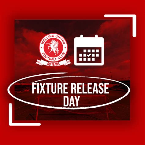 Welling United FC on Twitter: "📆 Happy fixture release day, Wings fans ...