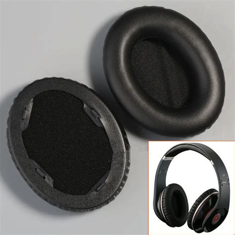 Black Replacement Earpads Ear Pads Cushions for Beats By Dr Dre Studio Headphone-in Earphone ...