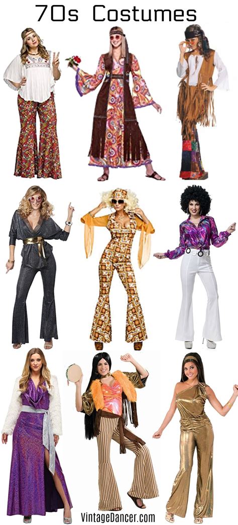 70s Costumes: Disco Costumes, Hippie Outfits | 70s costume women, Disco costume, Hippie outfits