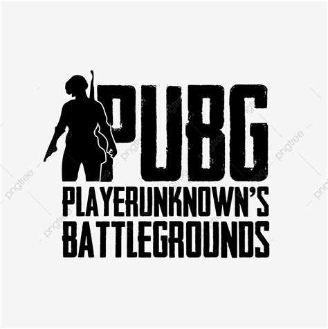 Black PUBG Logo, Black Pubg, 3d Pubg, Pubg Tittle PNG and Vector with Transparent Background for ...