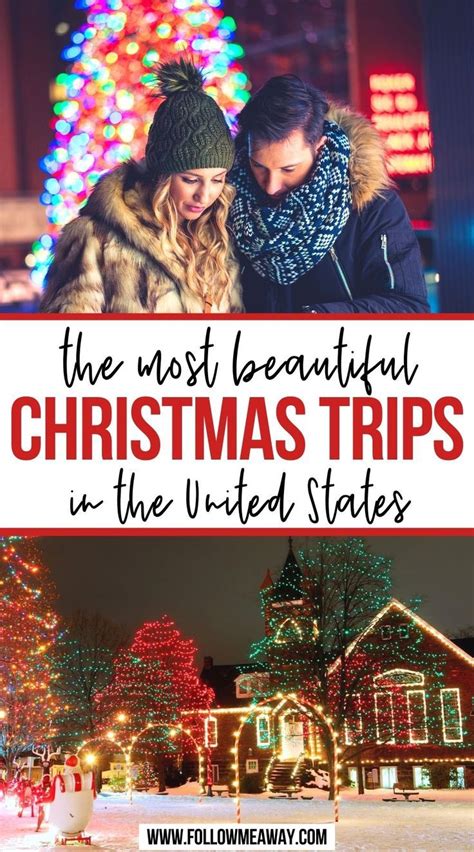 23 Best Places For Christmas In The USA (Festive Vacation Destinations!) | Christmas travel ...