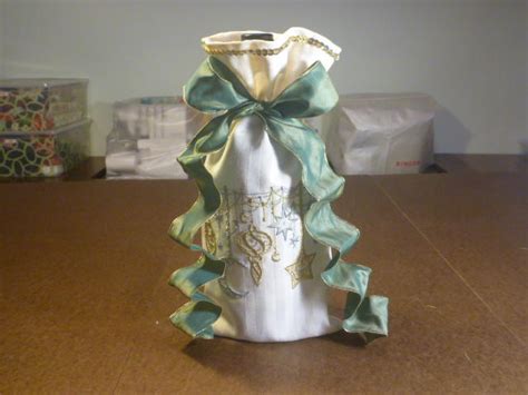 Easy DIY Wine Bottle Gift Bag | AllFreeSewing.com