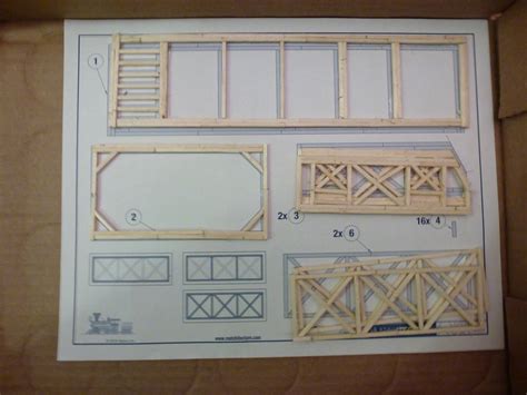 Printable Free Matchstick Model Templates - Printable Word Searches