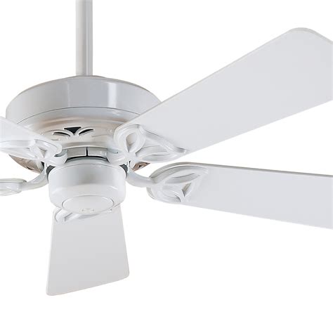 #Hunter #42 #Inch White Finish #Ceiling #Fan With White Colored ...