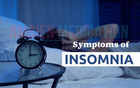 Symptoms Of Insomnia - Causes, Treatment and Different Types