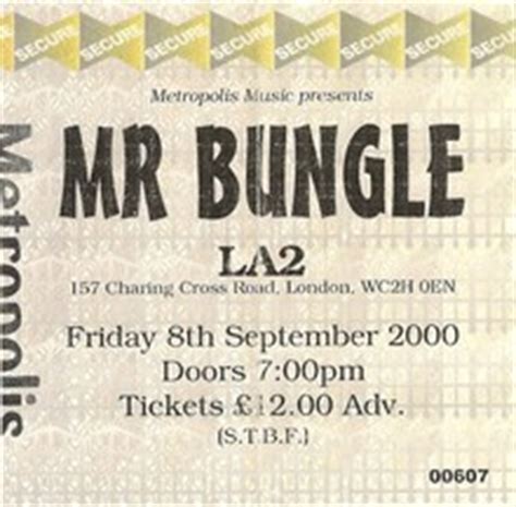 Mr. Bungle Tickets, Tour Dates & Concerts 2025 & 2024 – Songkick