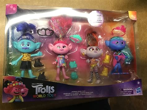 DreamWorks Trolls World Tour Fashion Remix Pack - TV & Movie Character Toys