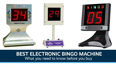 Best Electronic Bingo Machine - Internet Eyes