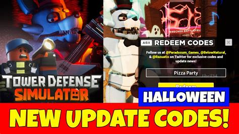 TDS UNLOCK NEW SKIN! CODES All 5 NEW SECRET Tower Defense Simulator CODES Roblox! - YouTube