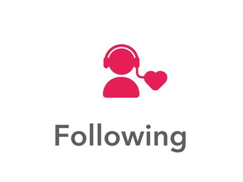 Follow/Following - iconAnimation by Yup Nguyen on Dribbble