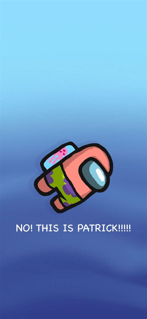 Among Us Patrick Star Skin Wallpapers - Wallpapers Clan