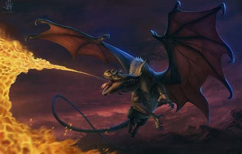 Realistic Fire Breathing Dragons