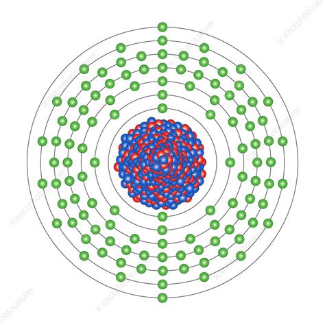 Copernicium, atomic structure - Stock Image - C013/1855 - Science Photo Library