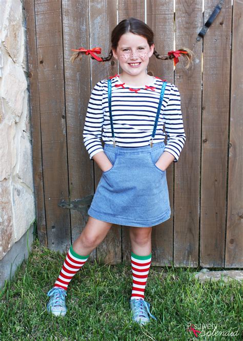 DIY Pippi Longstocking Costume #MichaelsMakers - Positively Splendid {Crafts, Sewing, Recipes ...