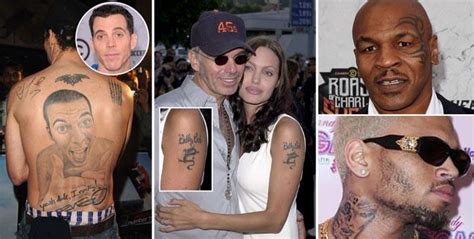 Body Art Gone Bad! The 30 Worst Celebrity Tattoos Of All Time