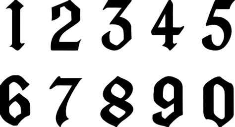 Number Set 5 Clipart | i2Clipart - Royalty Free Public Domain Clipart