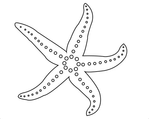 Starfish Coloring Pages - ColoringBay