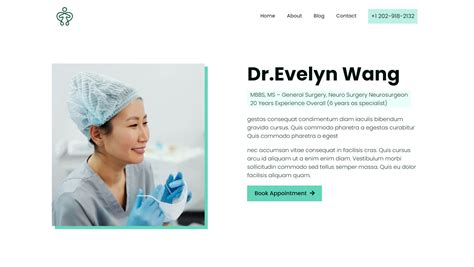 Doctor WordPress Website Template