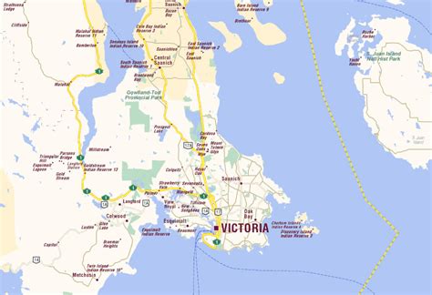 Victoria Map and Victoria Satellite Image