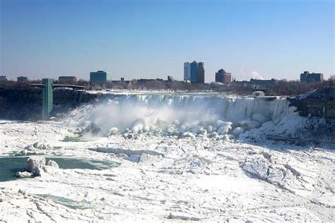 American Falls in winter Photograph by Eric Swan - Fine Art America