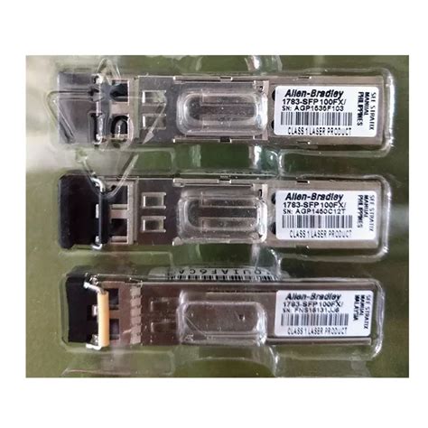 Allen Brad-ley 1783-sfp100fx Stratix Fiber Optic Sfp Transceiver 100 Mb Mmf In Stock - Buy 1783 ...