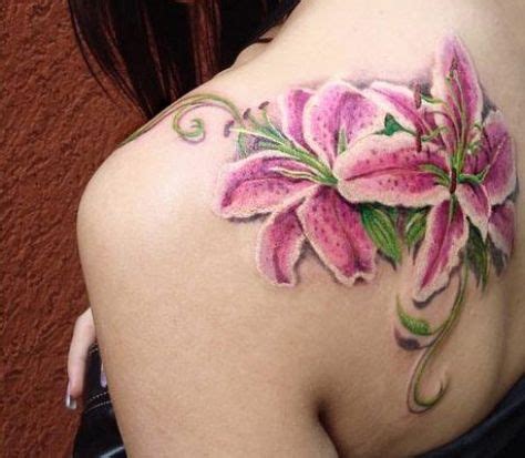 7 Star Gazer Lily Tattoo ideas | lily tattoo, lily flower tattoos, lillies tattoo