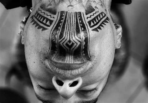 Top 73 Best Tribal Face Tattoo Ideas - [2021 Inspiration Guide]